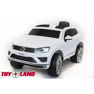 Детский электромобиль ToyLand Volkswagen Touareg белый