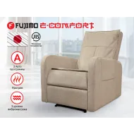 Массажное кресло реклайнер с электроприводом FUJIMO E-COMFORT CHAIR F3005 FEF Ваниль (Sakura 4)